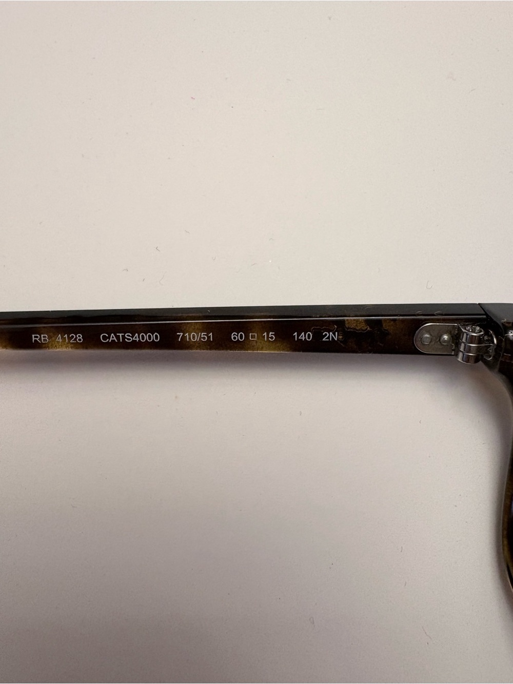 Ray-Ban Tortoiseshell Frame with Brown Gradient Lenses - Picture 4 of 4
